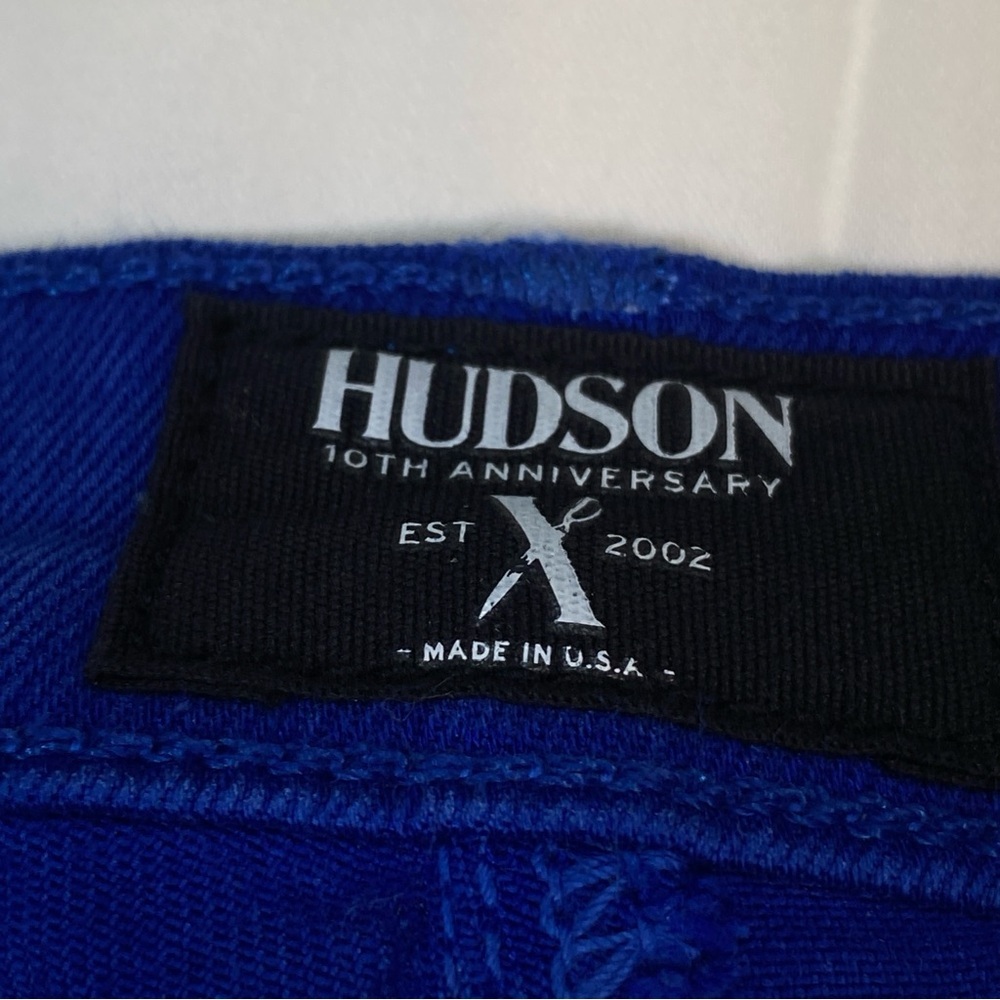 Women’s Hudson Blue/metallic skinny style pants Size 27 - Picture 10 of 16